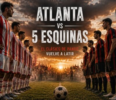Vuelve el clásico de Pando: Atlanta vs. 5 Esquinas se enfrentan este sábado