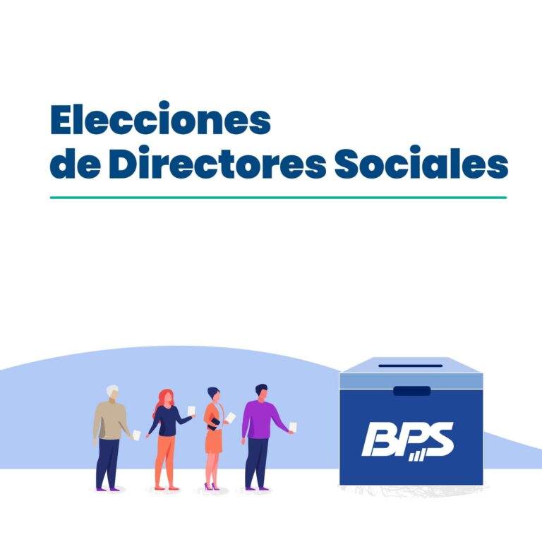 Las elecciones del BPS serán el 22 de noviembre