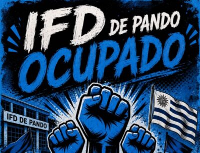 El IFD de Pando ocupado contra el plan de titulación docente