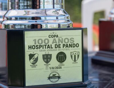 Copa “100 Años del Hospital de Pando” reunió al fútbol local en una jornada solidaria