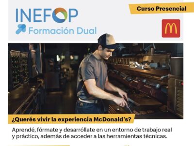 Educarte abre convocatoria para jóvenes con prácticas remuneradas en McDonald’s