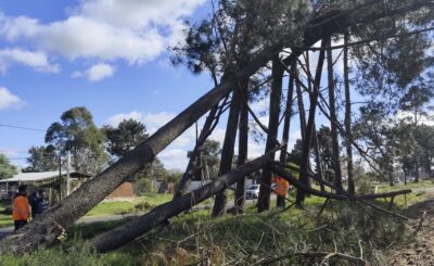 Canelones activó un operativo de emergencia tras el temporal