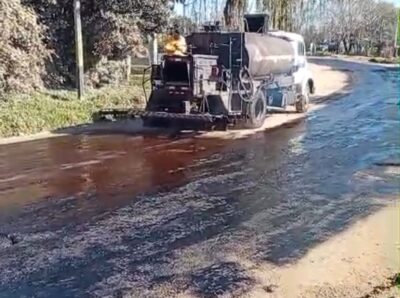 Avanzan las obras en calle Peluffo: los detalles con la directora general Laura Morales