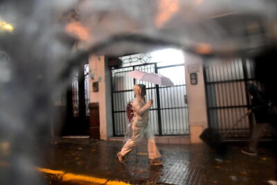 Vuelven las lluvias y llega el frío con aguanieve